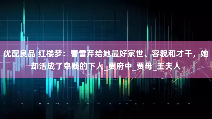 优配良品 红楼梦：曹雪芹给她最好家世、容貌和才干，她却活成了卑贱的下人_贾府中_贾母_王夫人