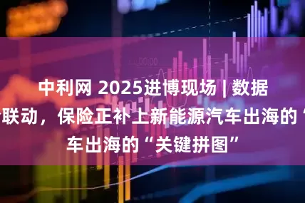 中利网 2025进博现场 | 数据互通、车险联动，保险正补上新能源汽车出海的“关键拼图”