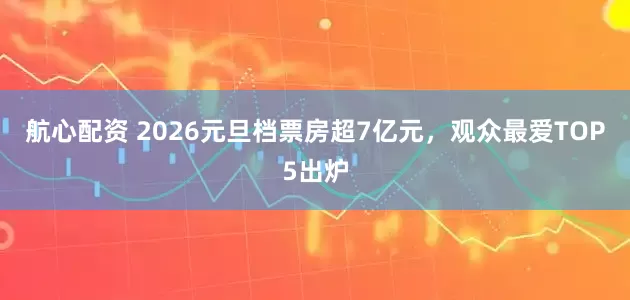 航心配资 2026元旦档票房超7亿元，观众最爱TOP5出炉